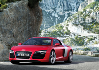 Картинка 2013 audi r8 coupe автомобили