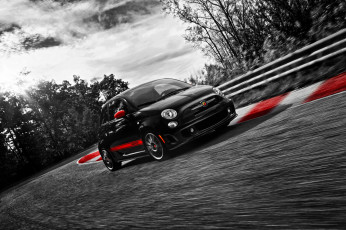 Картинка 2012 abarth 500 автомобили fiat