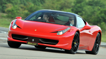 Картинка ferrari 458 italia автомобили италия спортивный
