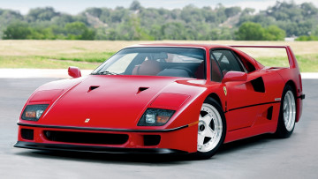 Картинка ferrari f40 автомобили италия спортивный