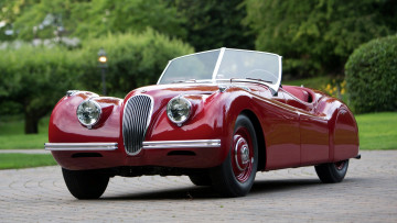 обоя jaguar, xk120, автомобили, класс-люкс, великобритания, tata, motors