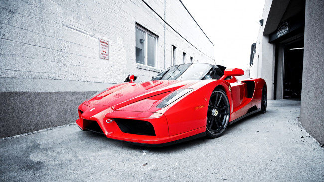 Обои картинки фото ferrari, enzo, автомобили, италия, спортивный