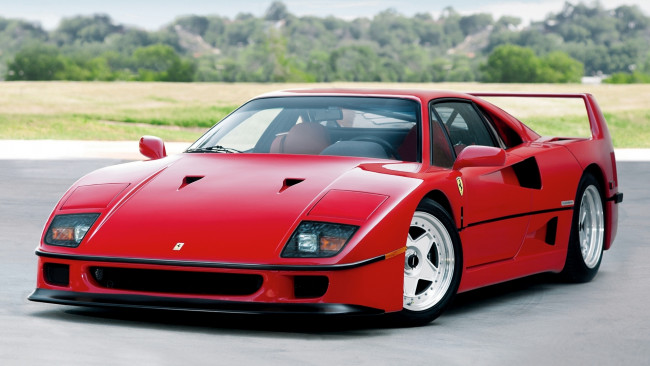 Обои картинки фото ferrari, f40, автомобили, италия, спортивный