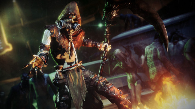 Обои картинки фото left, dead, видео, игры, scarecrow, пугало