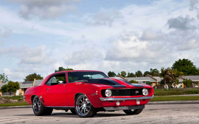 Обои картинки фото автомобили, camaro, muscle