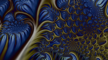 Картинка 3д+графика fractal+ фракталы узор цвета фон