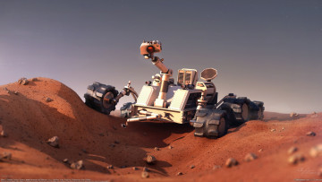 Картинка nikolai+sinitca 3д+графика -другое nikolai sinitca марс марсоход