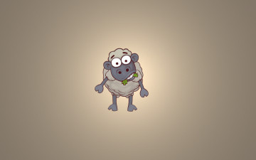 Картинка овечка рисованные минимализм овца sheep