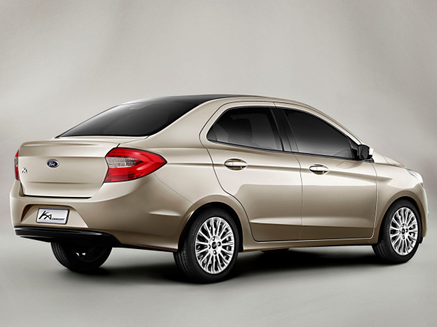 Обои картинки фото автомобили, ford, 2014г, 4-portas, ka, concept