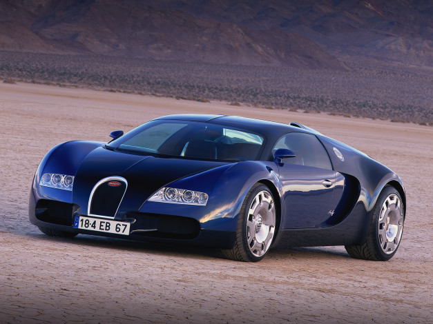 Обои картинки фото bugatti eb 18, 4 veyron concept, автомобили, bugatti