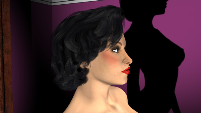 Обои картинки фото 3д графика, portraits , портрет, девушка