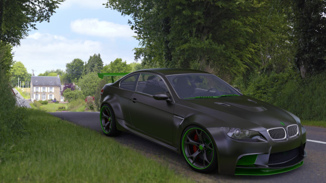 Обои картинки фото автомобили, 3д, bmw, m3