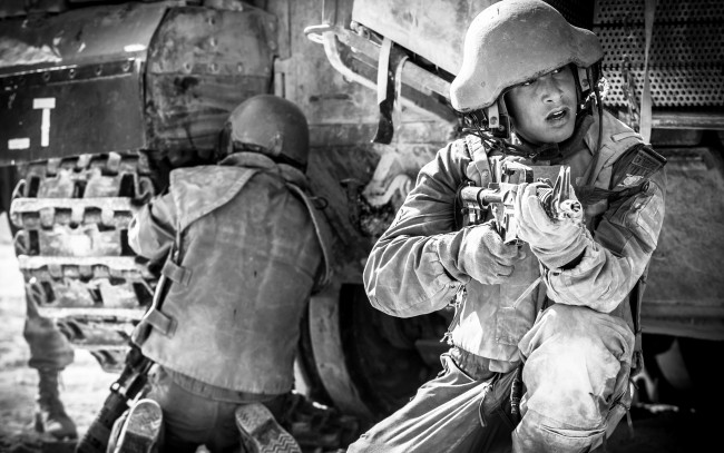 Обои картинки фото оружие, армия, спецназ, каска