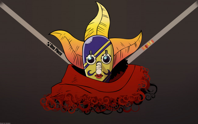 Обои картинки фото рисованные, минимализм, клоун