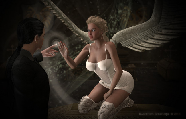 Обои картинки фото 3д графика, angel , ангел