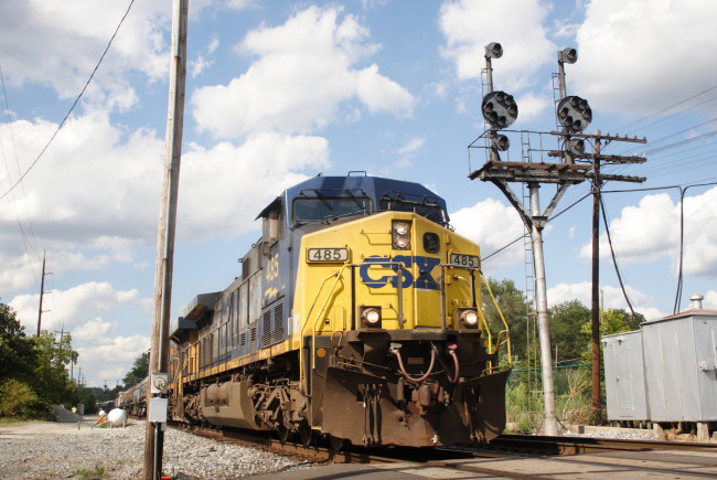 Обои картинки фото техника, поезда, рельсы, локомотив