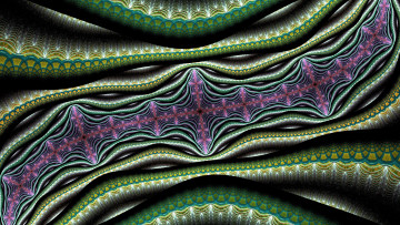 Картинка 3д+графика фракталы+ fractal узор фон цвета