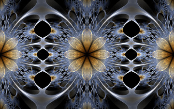 Картинка 3д+графика фракталы+ fractal узор фон цвета