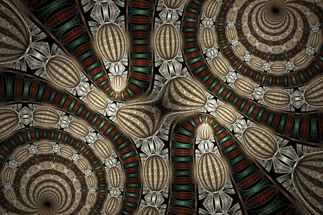 Обои картинки фото 3д графика, фракталы , fractal, узор, фон, цвета