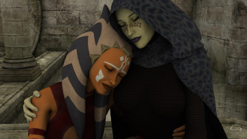 Картинка 3д+графика существа+ creatures девушка взгляд фон кастаника