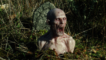 Картинка фэнтези фотоарт могила