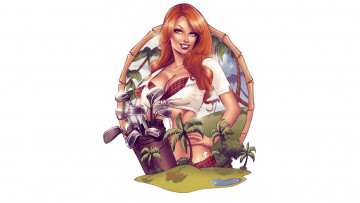 Картинка рисованное люди девушка улыбка взгляд фон