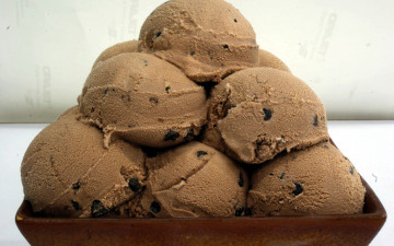 Картинка еда мороженое +десерты шоколадное