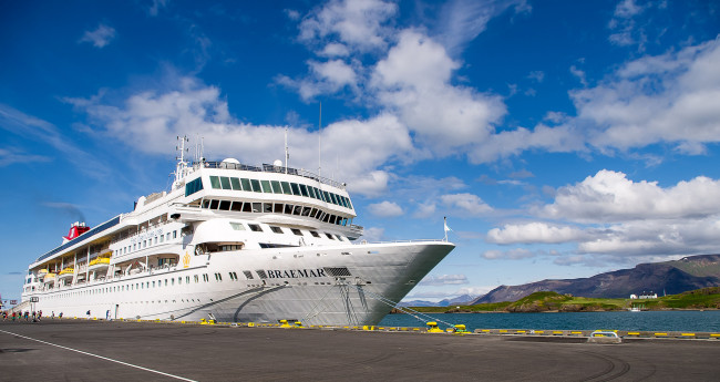 Обои картинки фото braemar, корабли, лайнеры, лайнер, круиз