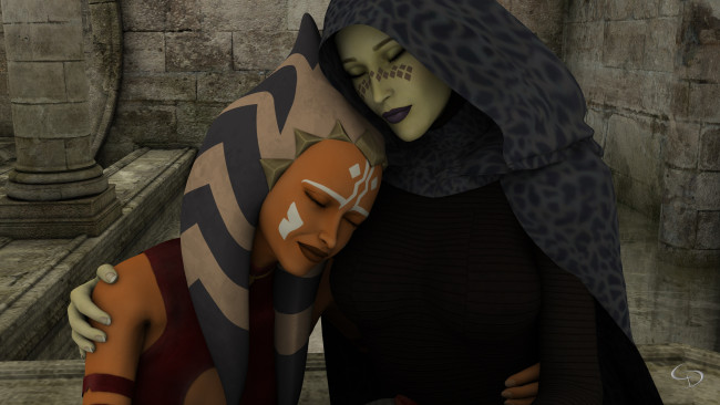 Обои картинки фото 3д графика, существа , creatures, девушка, взгляд, фон, кастаника