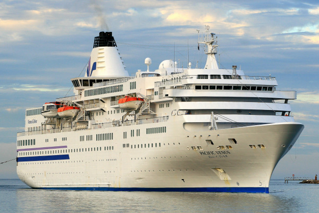 Обои картинки фото pacific venus, корабли, лайнеры, круиз, лайнер