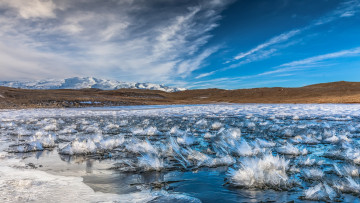 Картинка природа пейзажи озеро горы