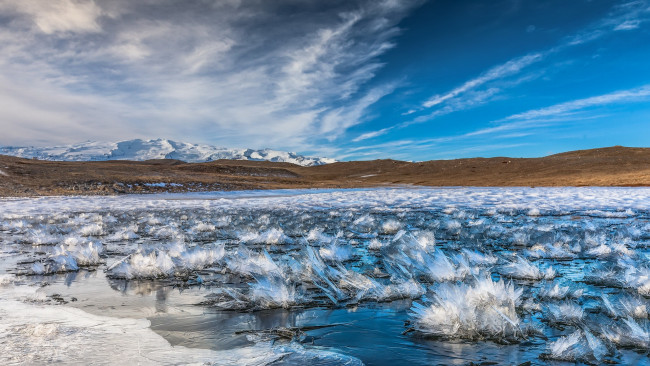 Обои картинки фото природа, пейзажи, озеро, горы