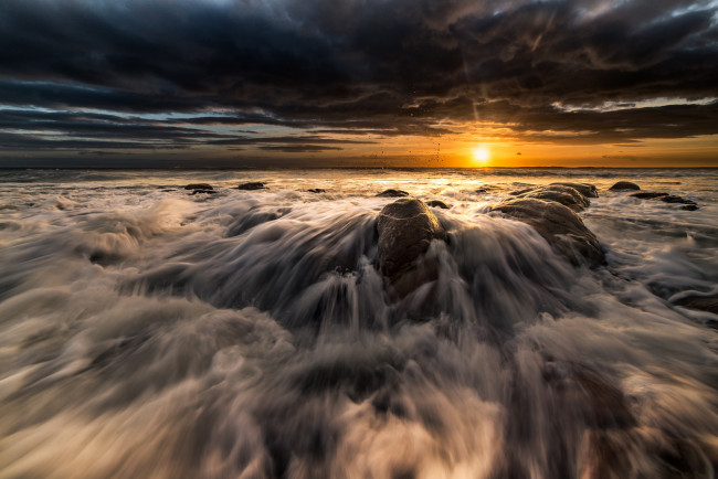 Обои картинки фото природа, восходы, закаты, рассвет