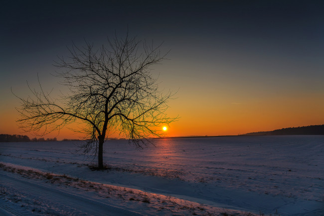 Обои картинки фото природа, восходы, закаты, рассвет