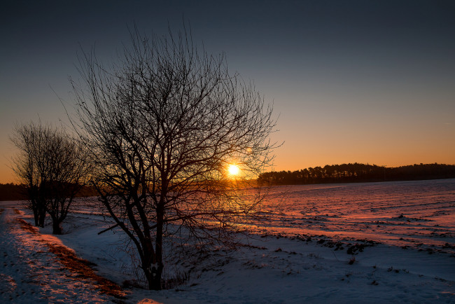 Обои картинки фото природа, восходы, закаты, рассвет