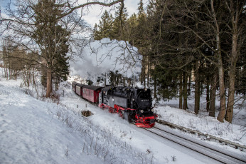 Картинка техника паровозы паровоз рельсы