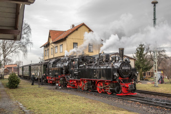Картинка техника паровозы паровоз рельсы