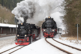 Картинка техника паровозы паровоз рельсы