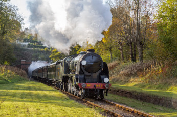 Картинка техника паровозы паровоз рельсы