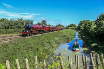 Картинка техника паровозы паровоз рельсы