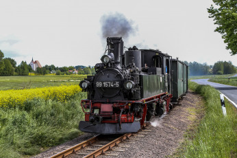 Картинка техника паровозы паровоз рельсы