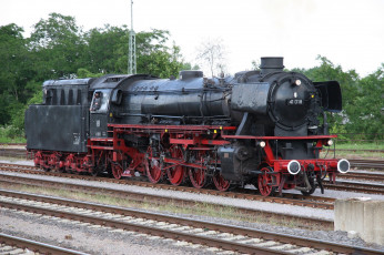 Картинка техника паровозы паровоз рельсы