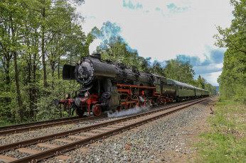 Картинка техника паровозы рельсы паровоз