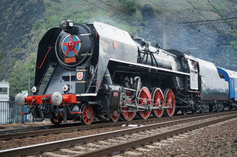 Картинка техника паровозы рельсы паровоз