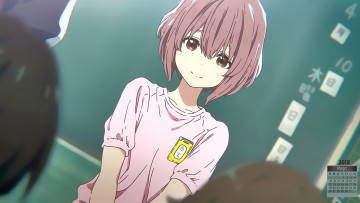 Картинка календари аниме 2018 девочка взгляд