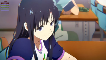 Картинка календари аниме девушка 2018 взгляд