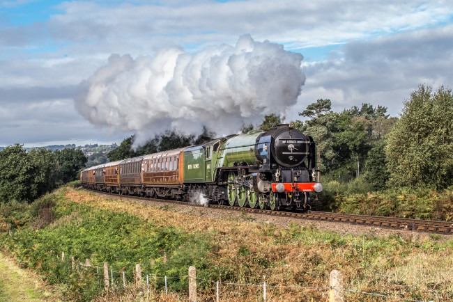 Обои картинки фото техника, паровозы, паровоз, рельсы