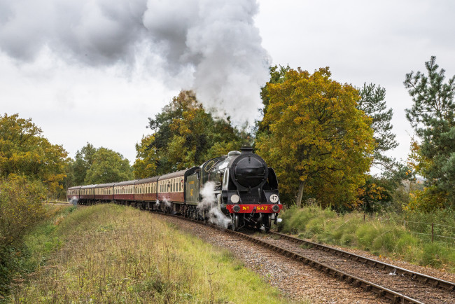 Обои картинки фото техника, паровозы, паровоз, рельсы