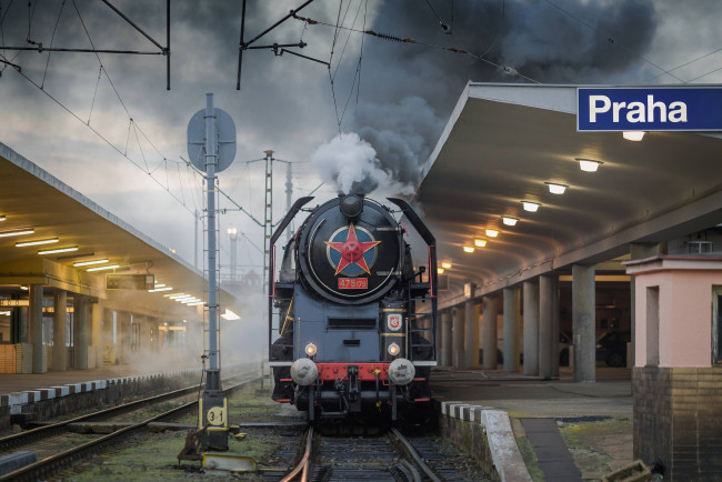 Обои картинки фото техника, паровозы, паровоз, рельсы