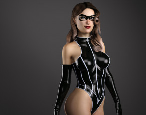 Картинка 3д+графика люди+ people взгляд девушка фон